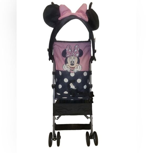Disney Baby Comfort Height Character Umbrella Stroller with Basket, Peeking Minn - Picture 1 of 3